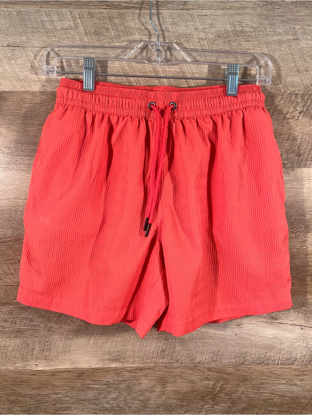 chubbies Textured‎ Lined Swim Trunks Size S